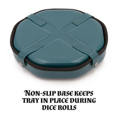 CASEMATIX staging area keeps dice organized in a 1-inch width