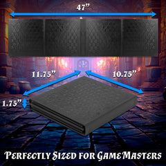 CASEMATIX DM Screen inserts not included inviting custom cheat sheets