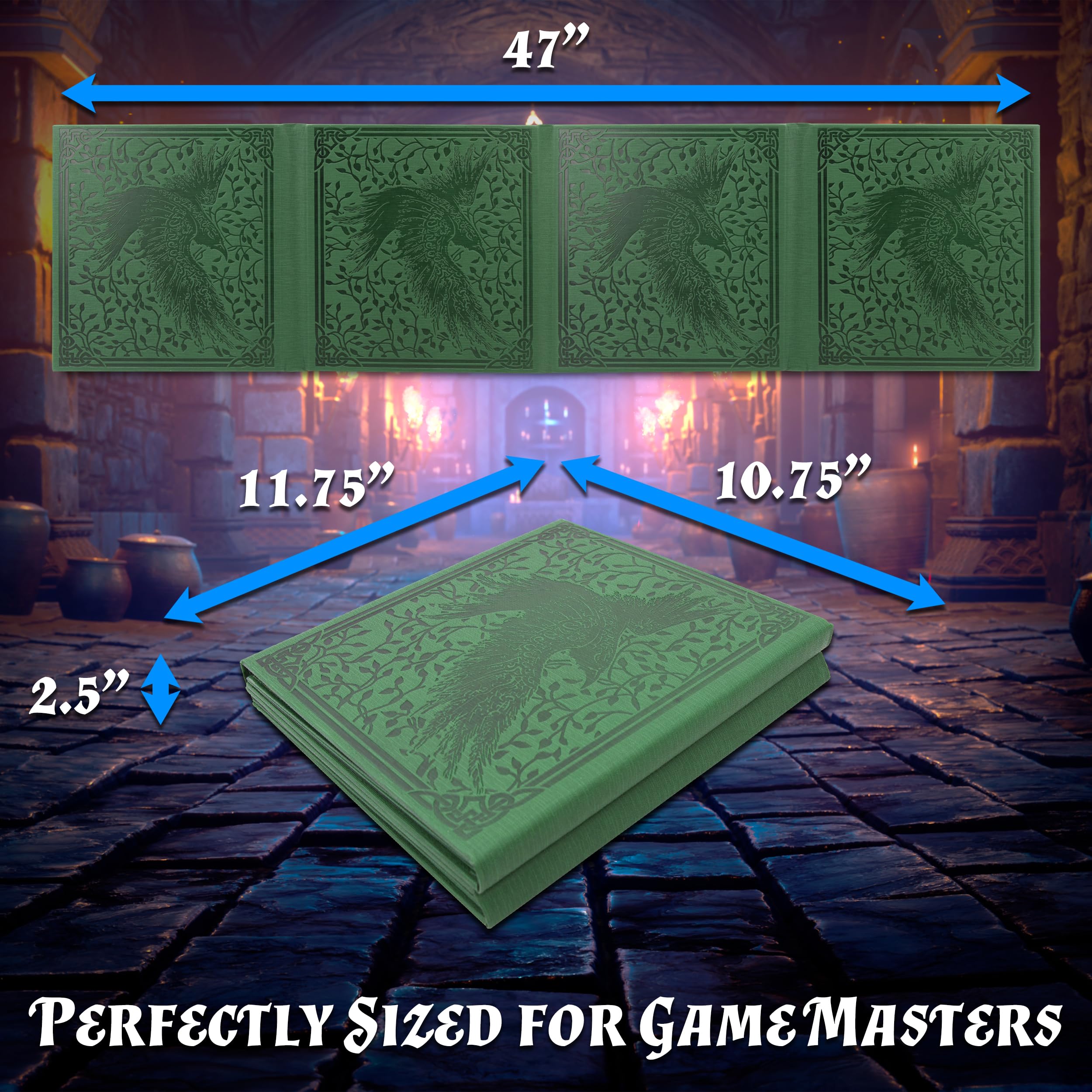 CASEMATIX customizable GM Screen for any TTRPG session.