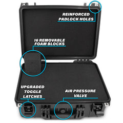 CASEMATIX Graded Card Case Pro Edition airtight lid and valve for moisture control
