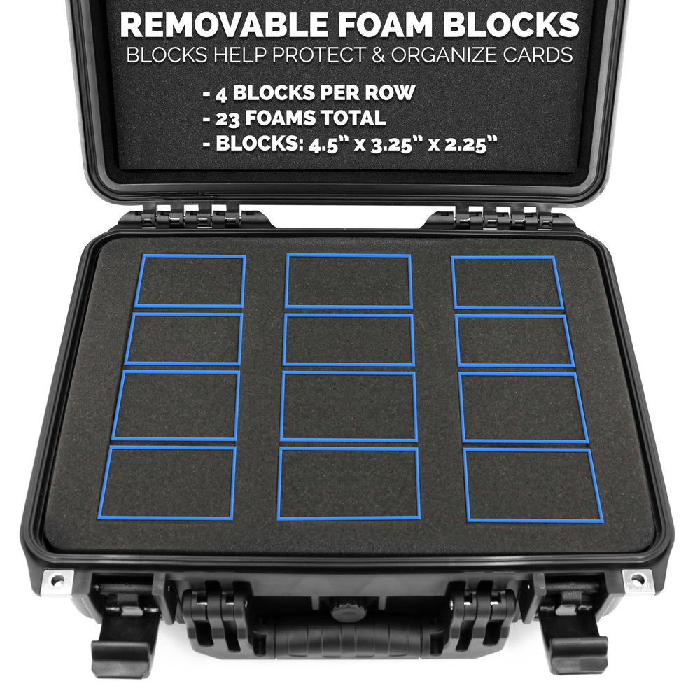 CASEMATIX foam blocks removable for customizable fit and protection