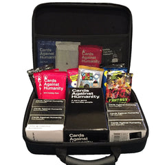 CaseStache mesh pocket holds extra cards or instructions for quick access.