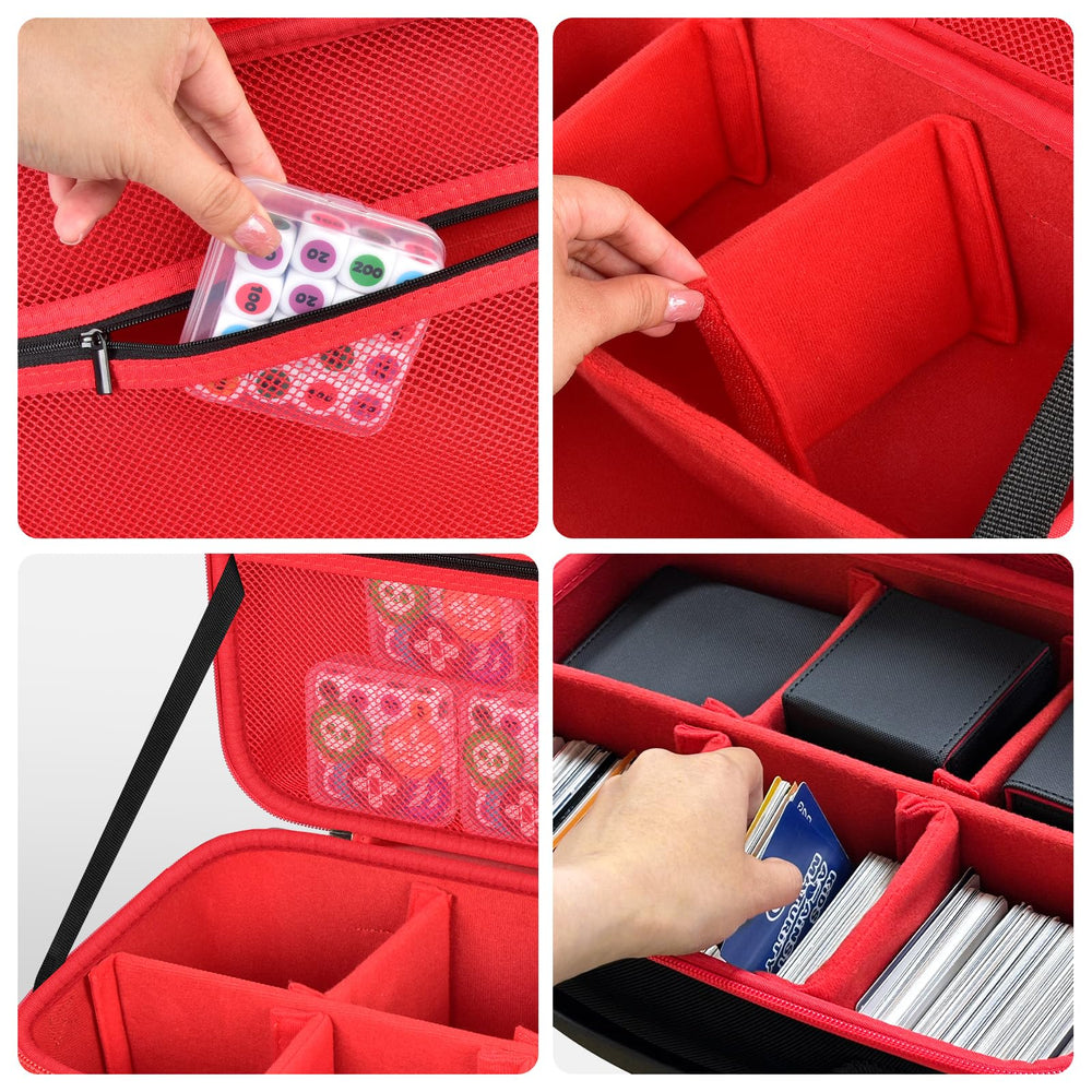 casmilee durable scratch-resistant outer shell shields cards on the go