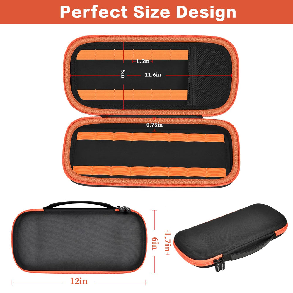 casmilee fingerboard case capacity with eight lower and six upper boards