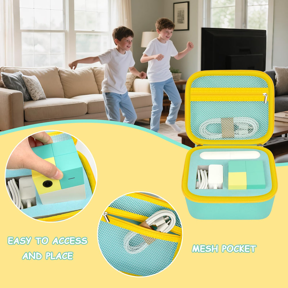 Casmilee Nex Playground case with remote compartment keeps accessories organized on trips.
