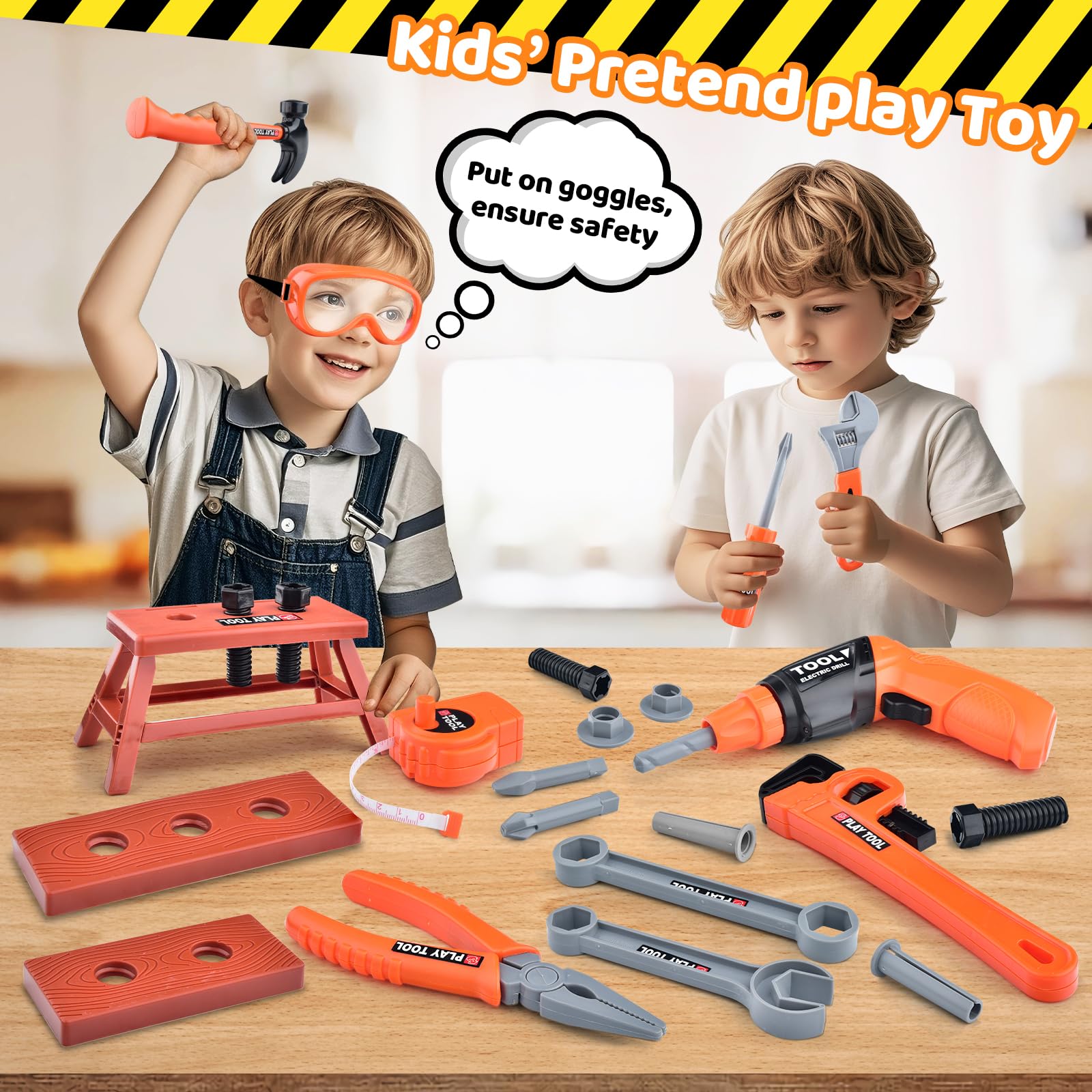 CASRRA tool-belt-for-kids-stem-play keeps tools within reach for independent projects