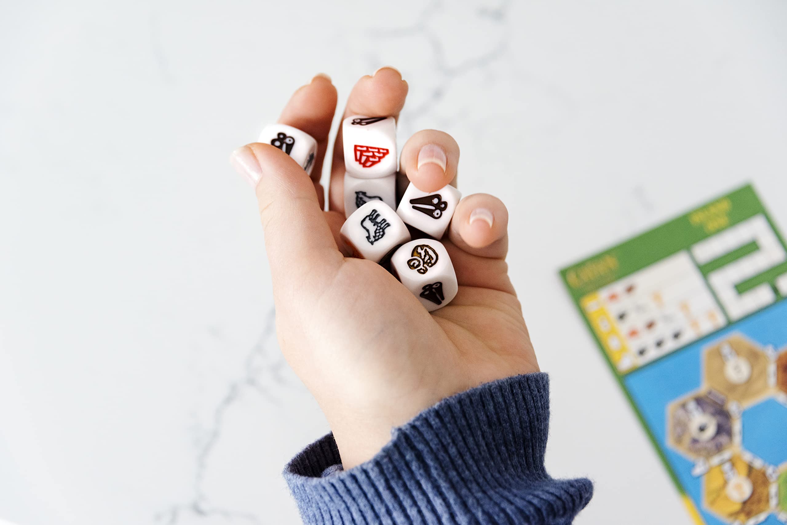 CATAN Dice Game ideal for family game night and casual strategy.