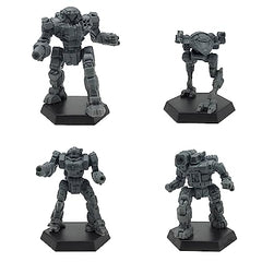 Catalyst Battletech Urban Lance Alpha Strike card included for streamlined turns.