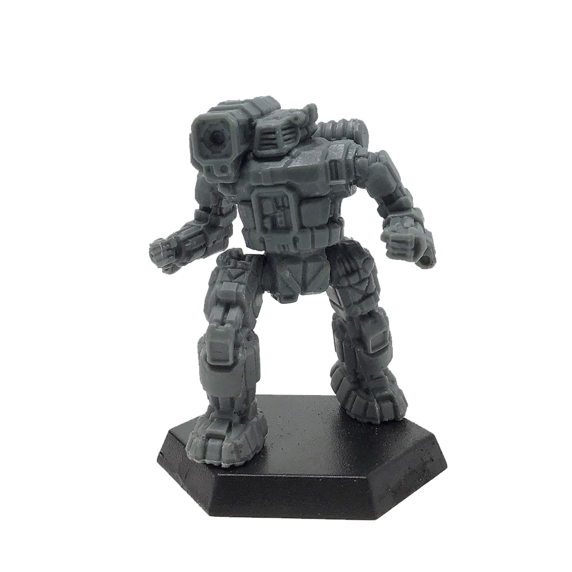 Catalyst Battletech Urban Lance miniature detail highlighting sculpting and pose.