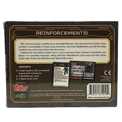 Catalyst Battletech Urban Lance pilot card for quick setup.