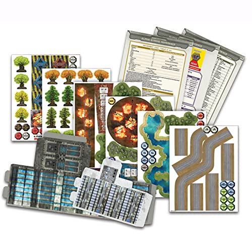Catalyst Game Labs BattleTech movement markers speed setup and fluid maneuvering