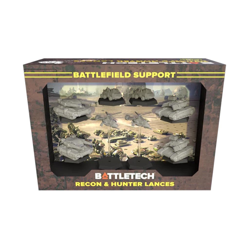 Catalyst Game Labs BattleTech recon and hunter lances miniatures for tactical depth in classic BattleTech games