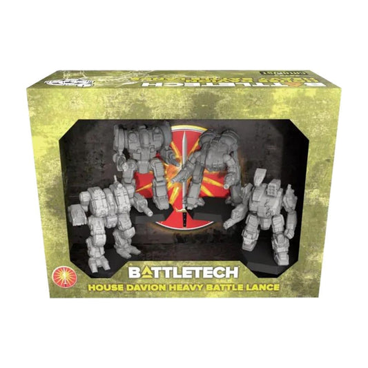 Catalyst Game Labs Davion Heavy Battle Lance miniature ready for dynamic tabletop battles and enhanced engagements