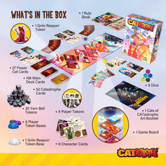 CATastrophe simplified rulebook aids speedy learning for new players.