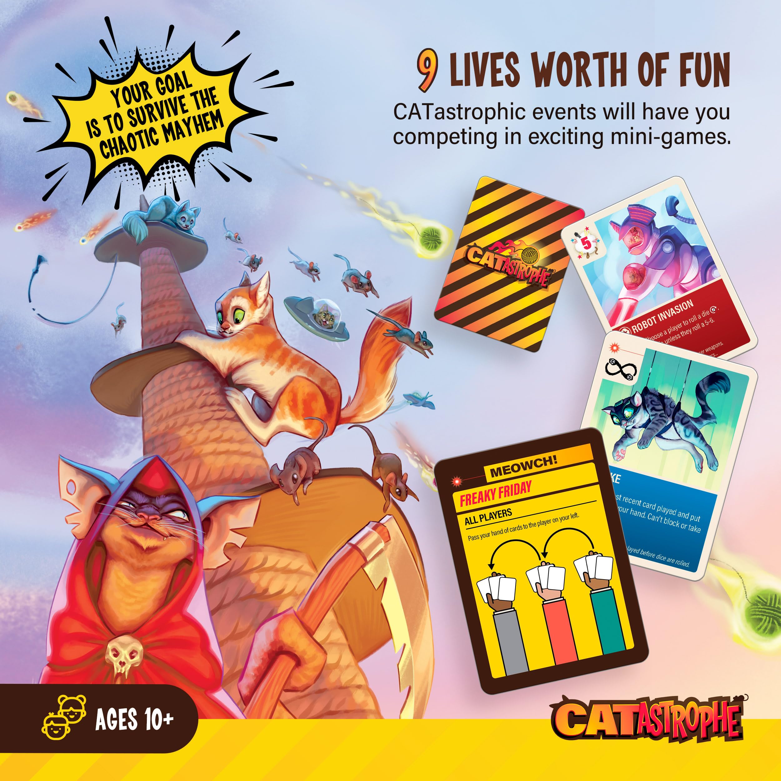 CATastrophe unboxing experience showing gift-worthy presentation.