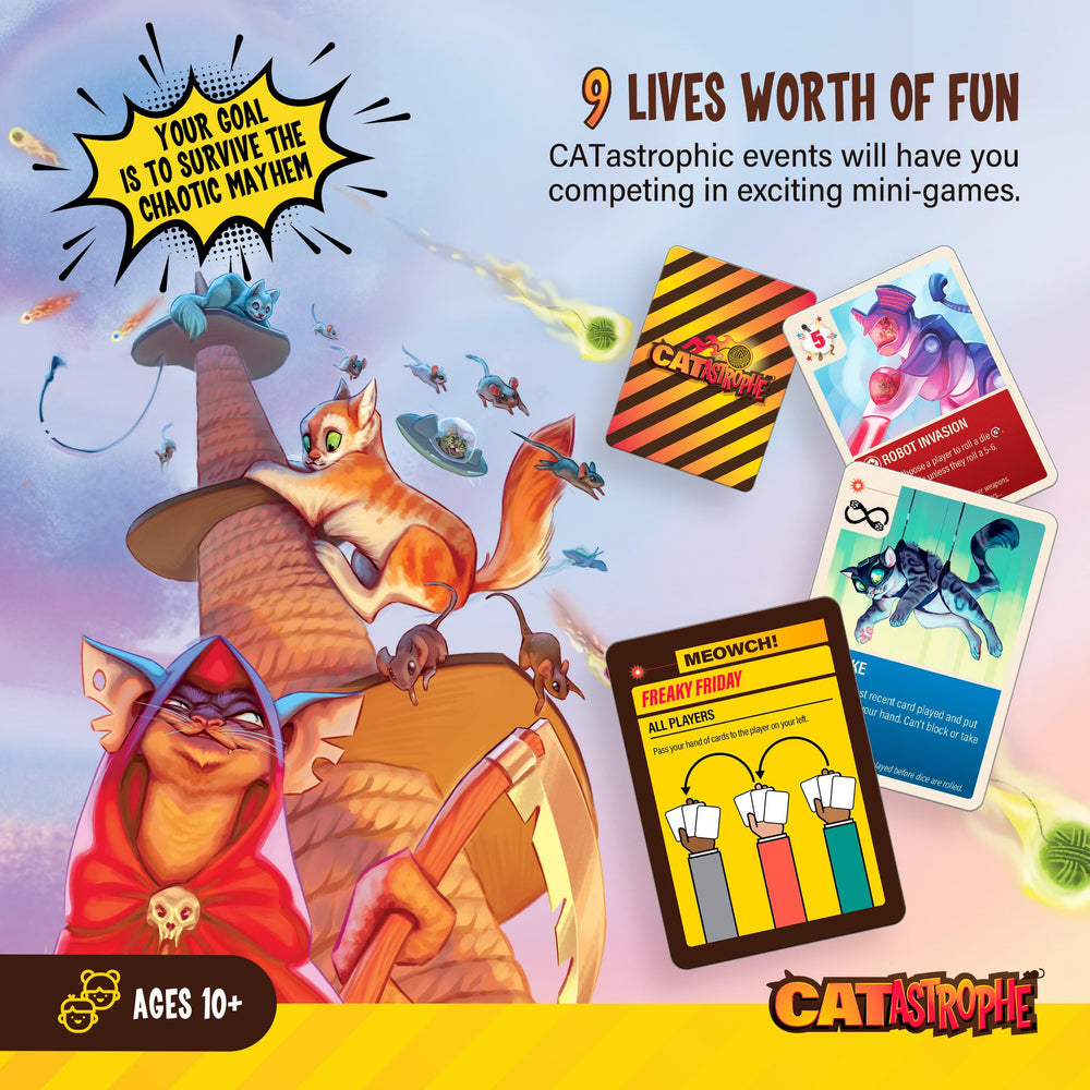 CATastrophe unboxing experience showing gift-worthy presentation.