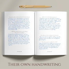 CatchYourDreams Dad's Life Story Journal with gold-foil title elevates gift-worthy presentation