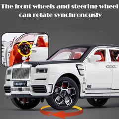 Catovie Rolls-Royce Cullinan 1/24 opened hood revealing logo storage