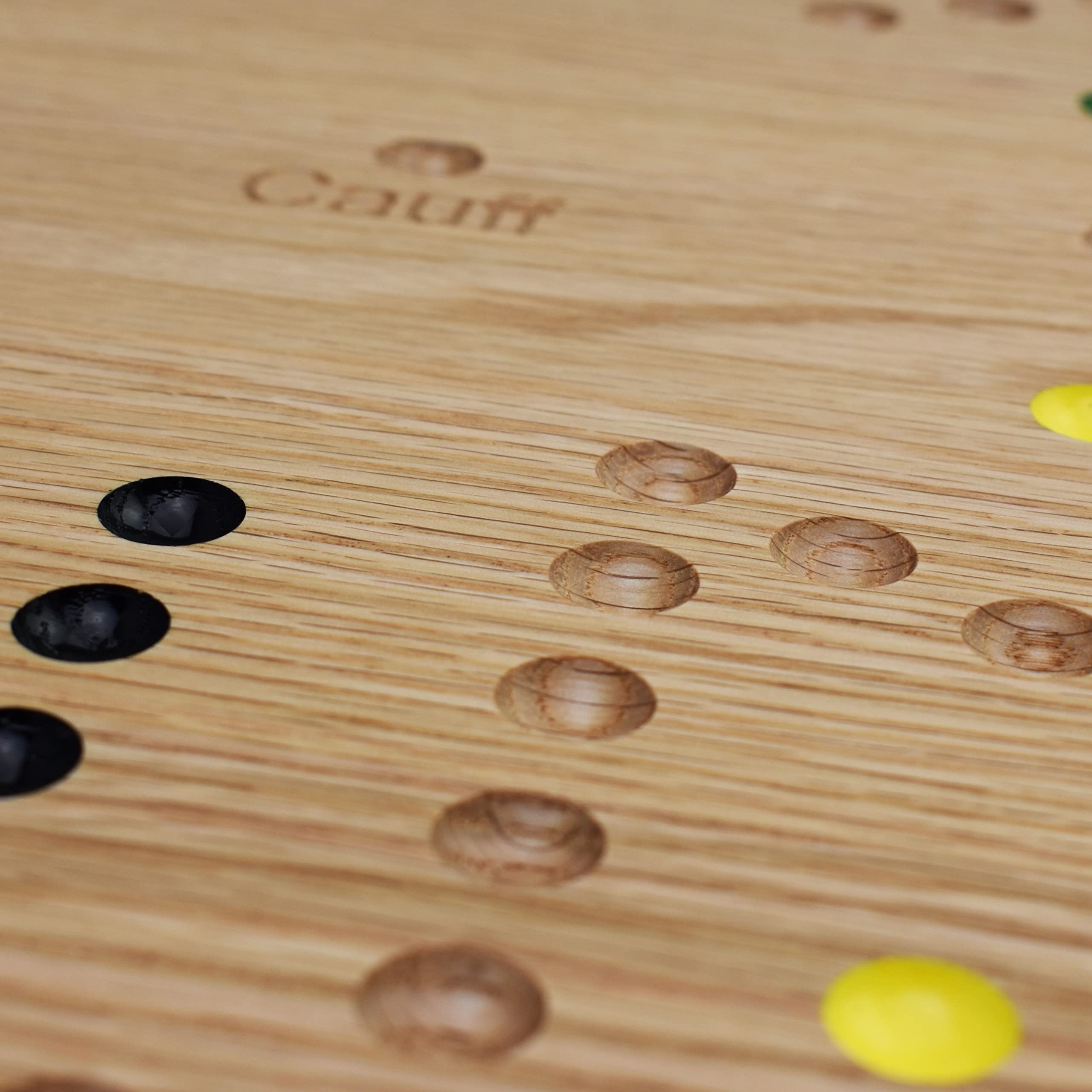 Cauff smooth sanded finish closeup highlights fast gameplay