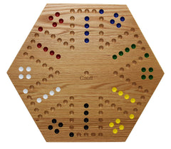 Cauff double-sided board tracks closeup shows handcrafted design