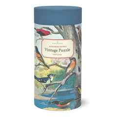 Cavallini & Co Audubon birds puzzle wrap with vintage artwork for cozy evenings