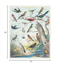 Finished puzzle measures 20 by 28 inches for display after completion