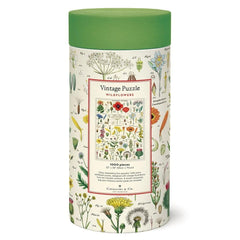 Cavallini & Co hand sewn muslin bag keeps puzzle pieces organized