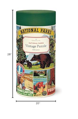 National Parks visuals enhance the Cavallini collection for display.