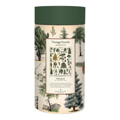 CAVANILLI CO Arboretum puzzle spread with 1,000 pieces, ideal for collaborative play.