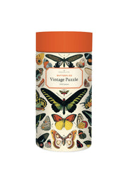 CAVANILLI & CO. Butterflies puzzle cover with vintage imagery for calm evenings