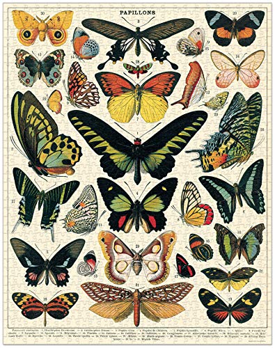CAVANILLI & CO. Butterflies puzzle in its 10-inch tube, ideal for gifting