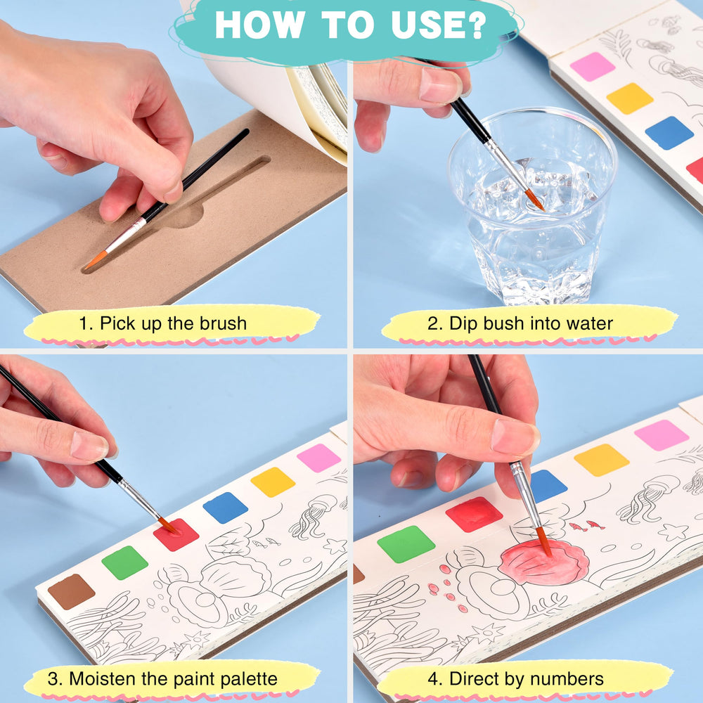 Cavnewt travel watercolor kit in a bag highlights portability for on-the-go art.