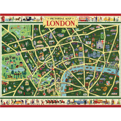 CAVANILLI & CO London map puzzle packaging, gift-ready presentation for puzzle lovers