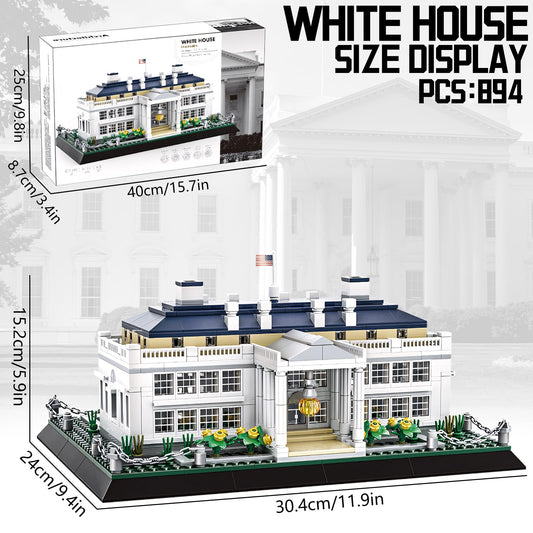 CAXIMSY White House dome detail for realistic restoration and engagement.