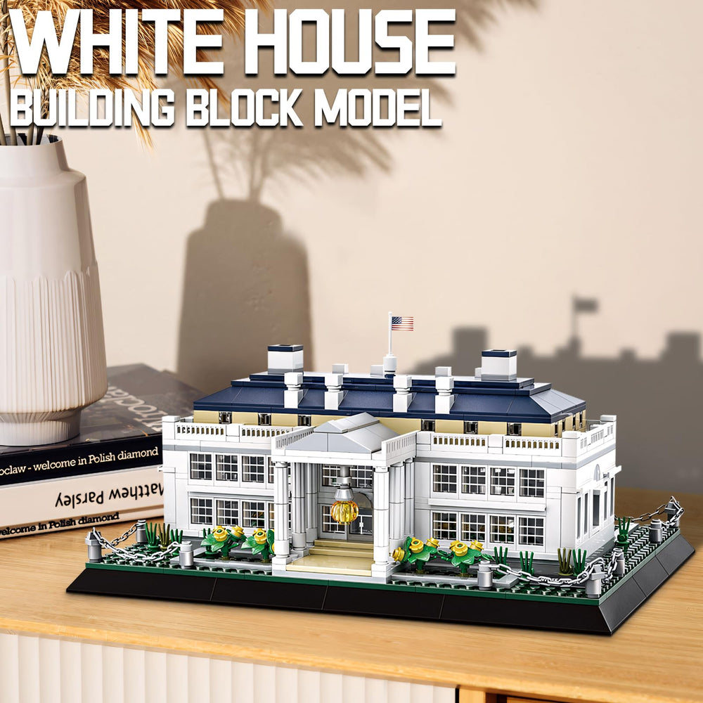 CAXIMSY White House exterior and columns highlight iconic architecture.