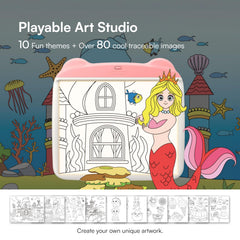 Caydo light up tracing pad three brightness levels indicator
