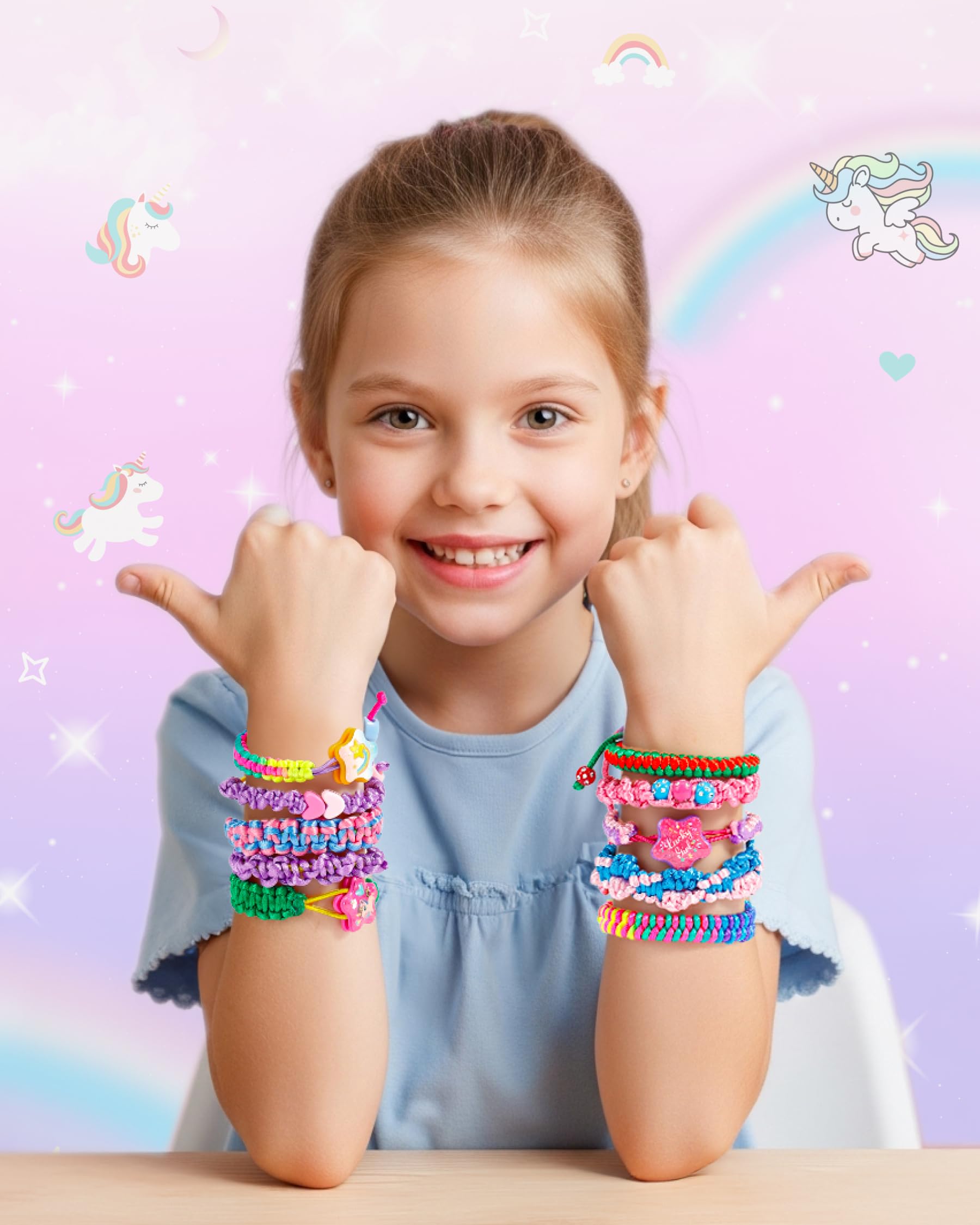 Caydo Unicorn Bracelet Maker gift box ready for gifting creativity