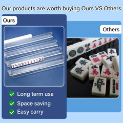 Compact, versatile design supports traditional and American mahjong styles
