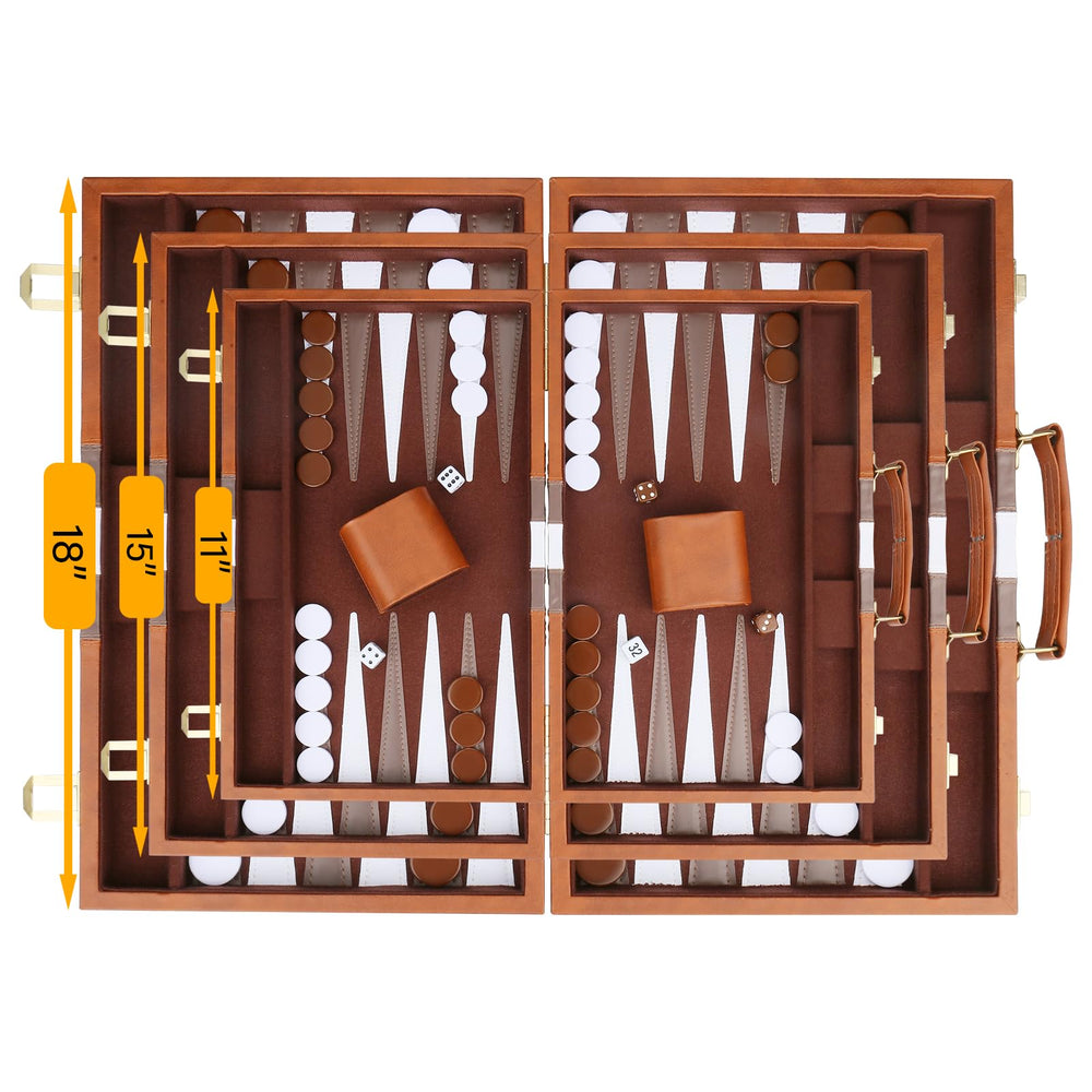 CAYOULR case buckle and leather handle for easy carrying.