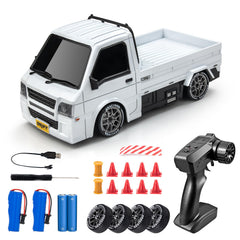 Cayrzeth 1/24 RC drift car body with durable PVC shell for indoor and outdoor use
