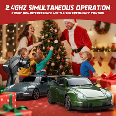 Cayrzeth gift-ready packaging with track barriers for gifts and family fun