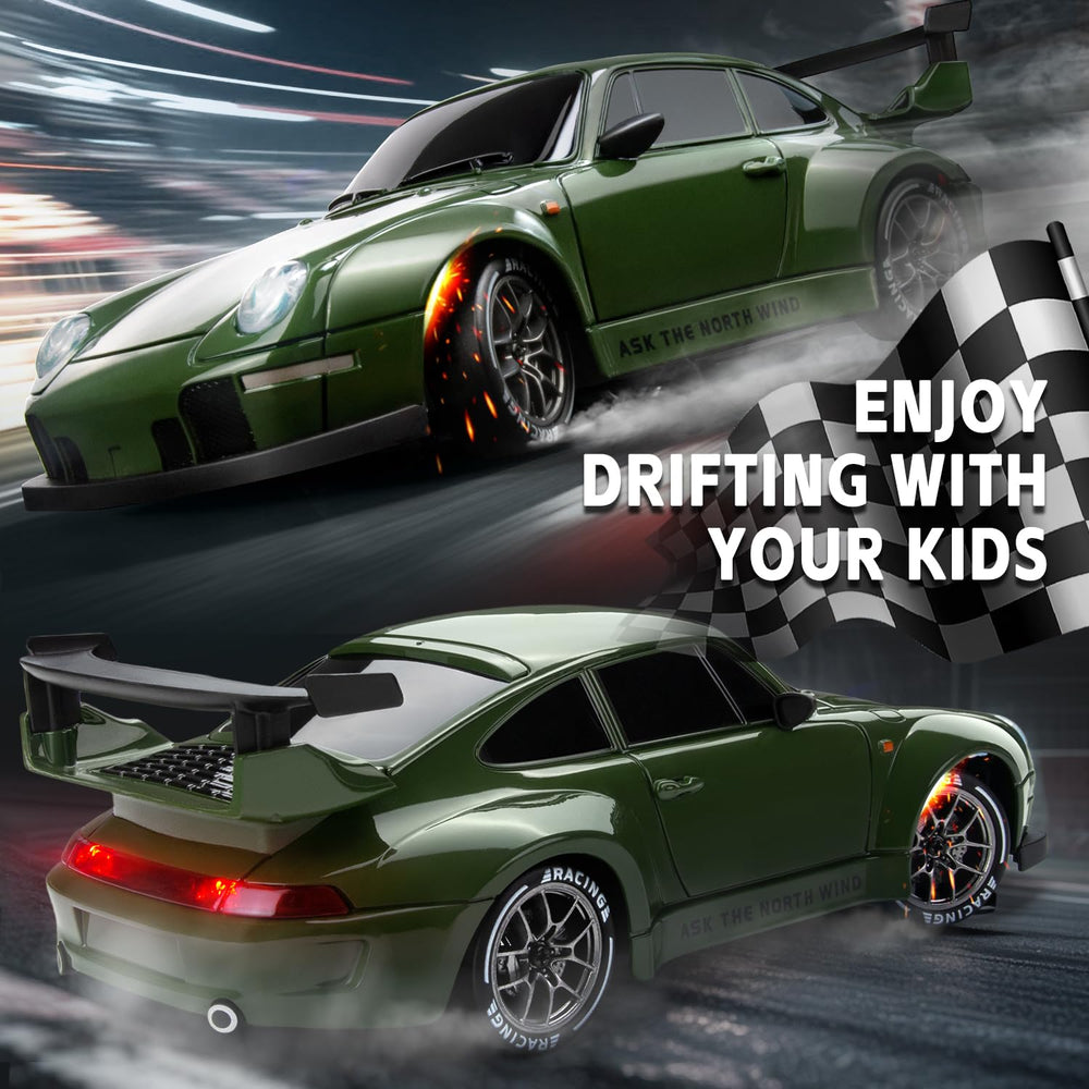Cayrzeth 1:24 drift system for stable cornering and smooth acceleration