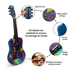 CB SKY neck close-up reveals smooth fretboard and kid-friendly spacing