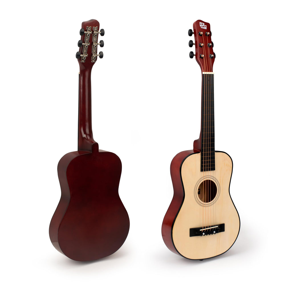 CB SKY child-learning guitar neck closeup showing comfortable playability for young players