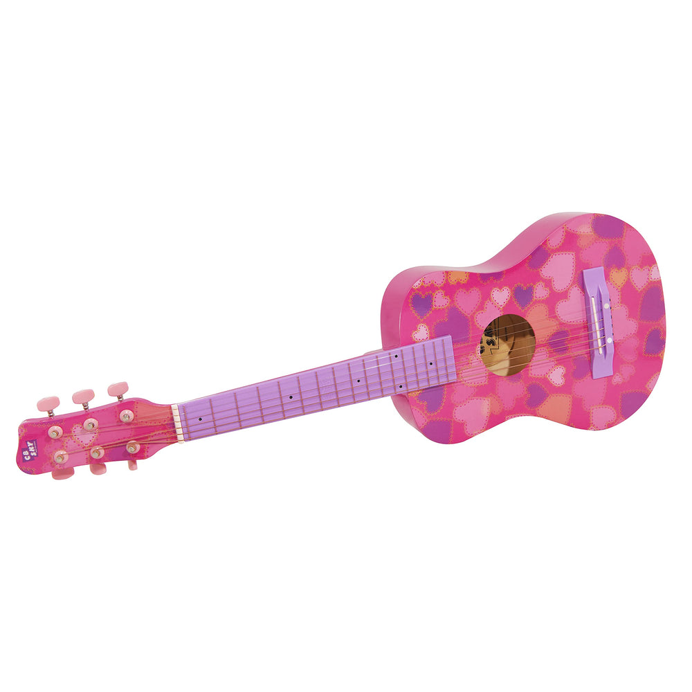 CB SKY girls gift 30in pink guitar, vibrant finish inspires joyful practice