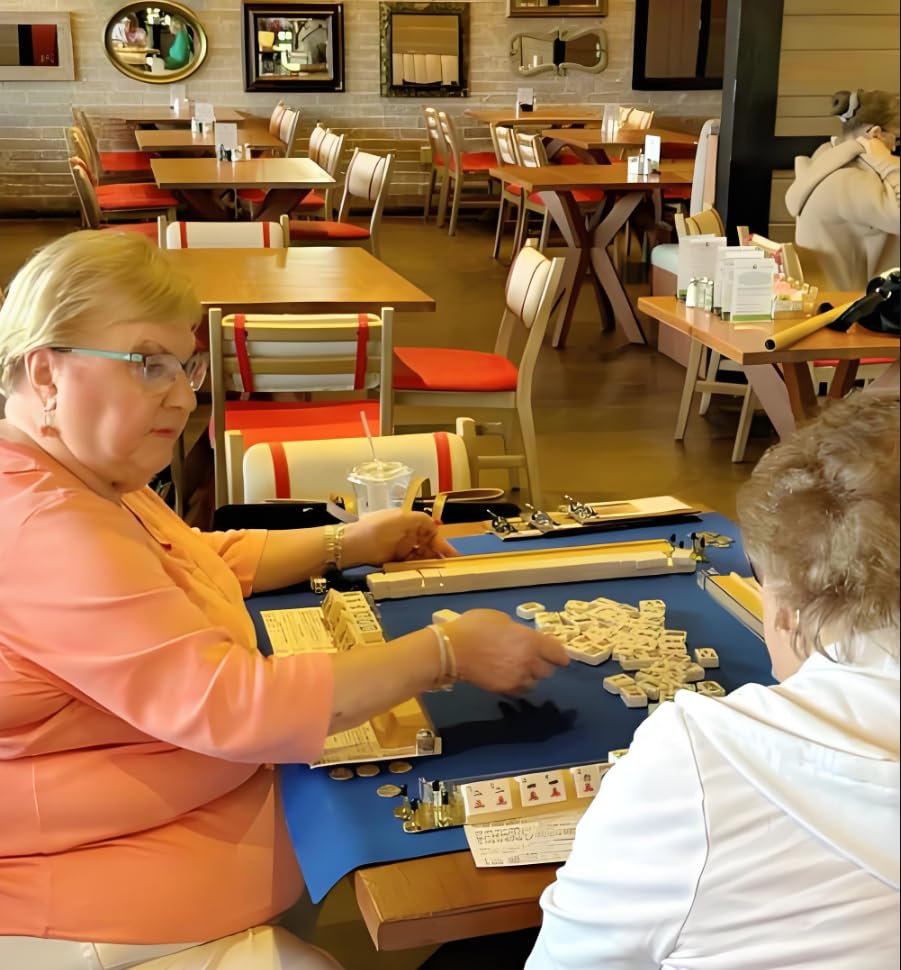 Cbcbtwo Mahjong 2025 cards with colorful printing enhances readability for lively game nights.