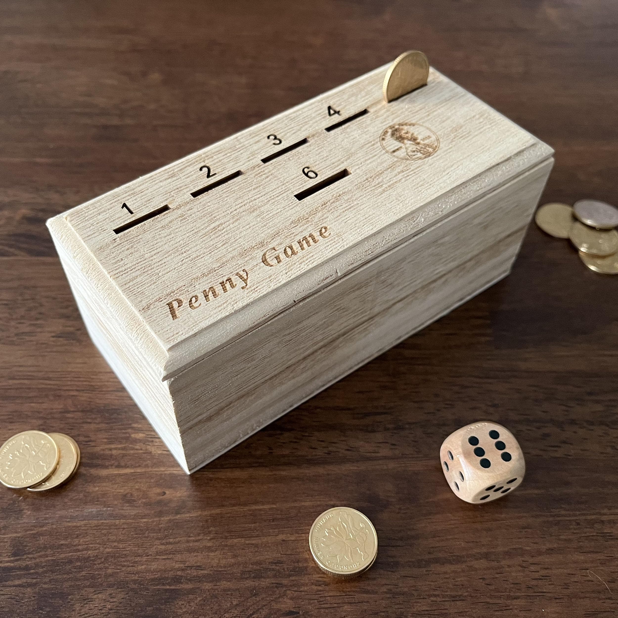 CBLKUS Penny Game rule book guides easy setup and play.
