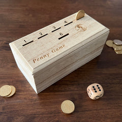CBLKUS Penny Game rule book guides easy setup and play.