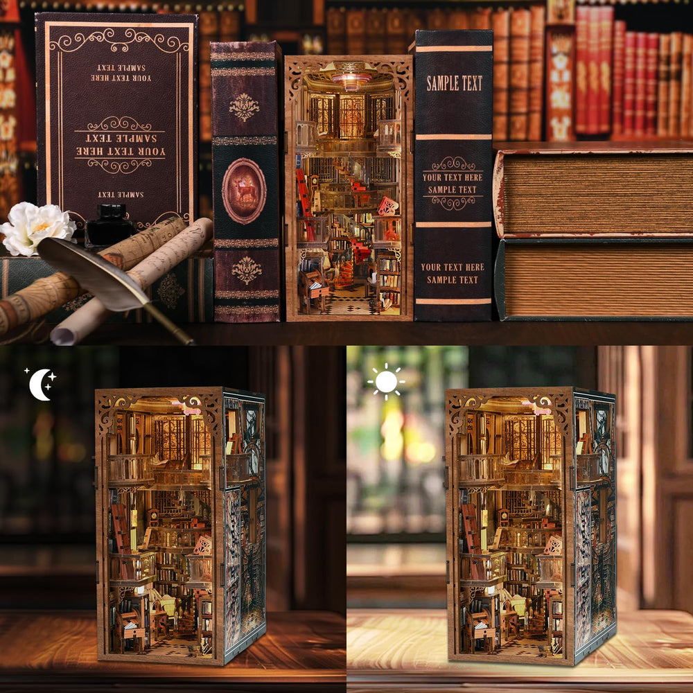 CCCDF Book Nook DIY assembly builds dexterity and patience through a rewarding process.