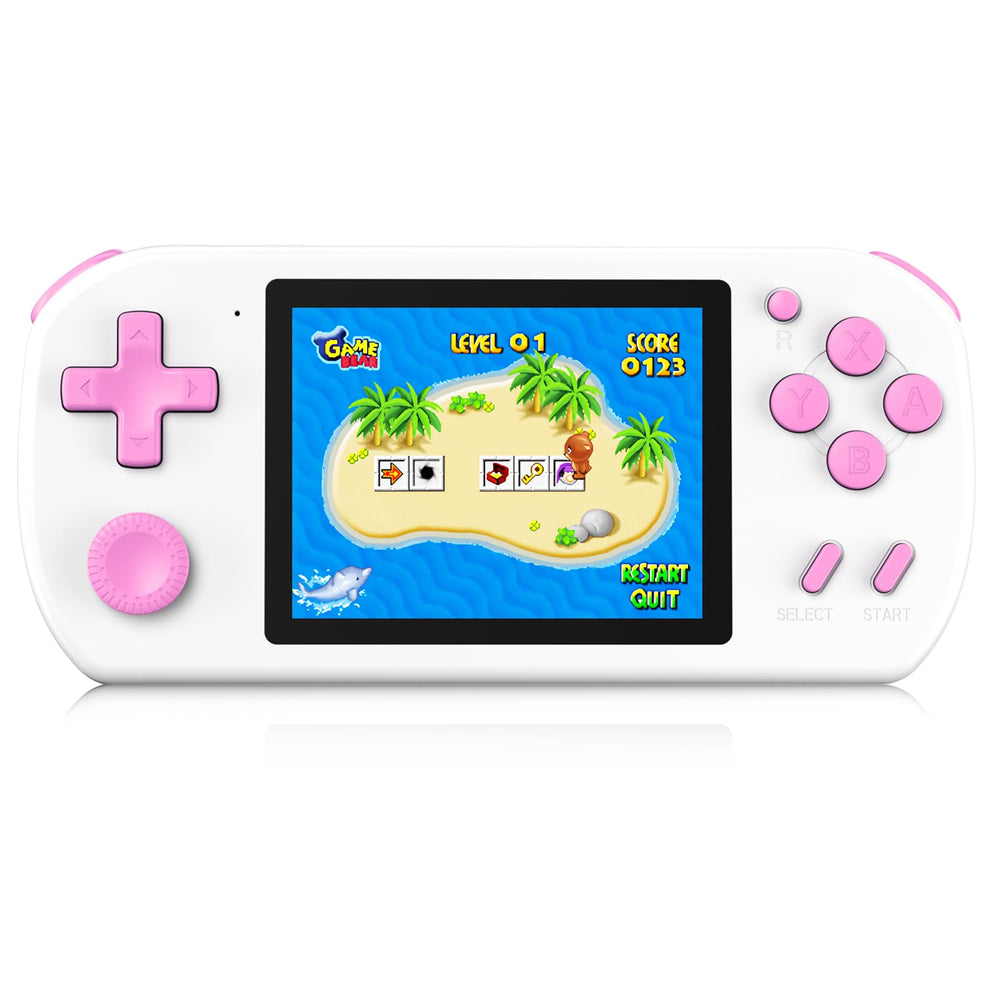 CCTU handheld console with 218 built-in games for kids